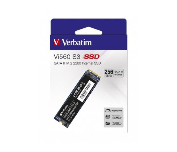 Verbatim 256GB M.2 SATA SSD Vi560 S3 - 1280366 - zdjęcie 2